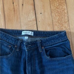 Abercrombie & Fitch dark wash denim jeans